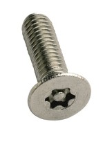 SECURITY MTS SCREW CSK SS304 M4 X 30MM POST TORX (T20)